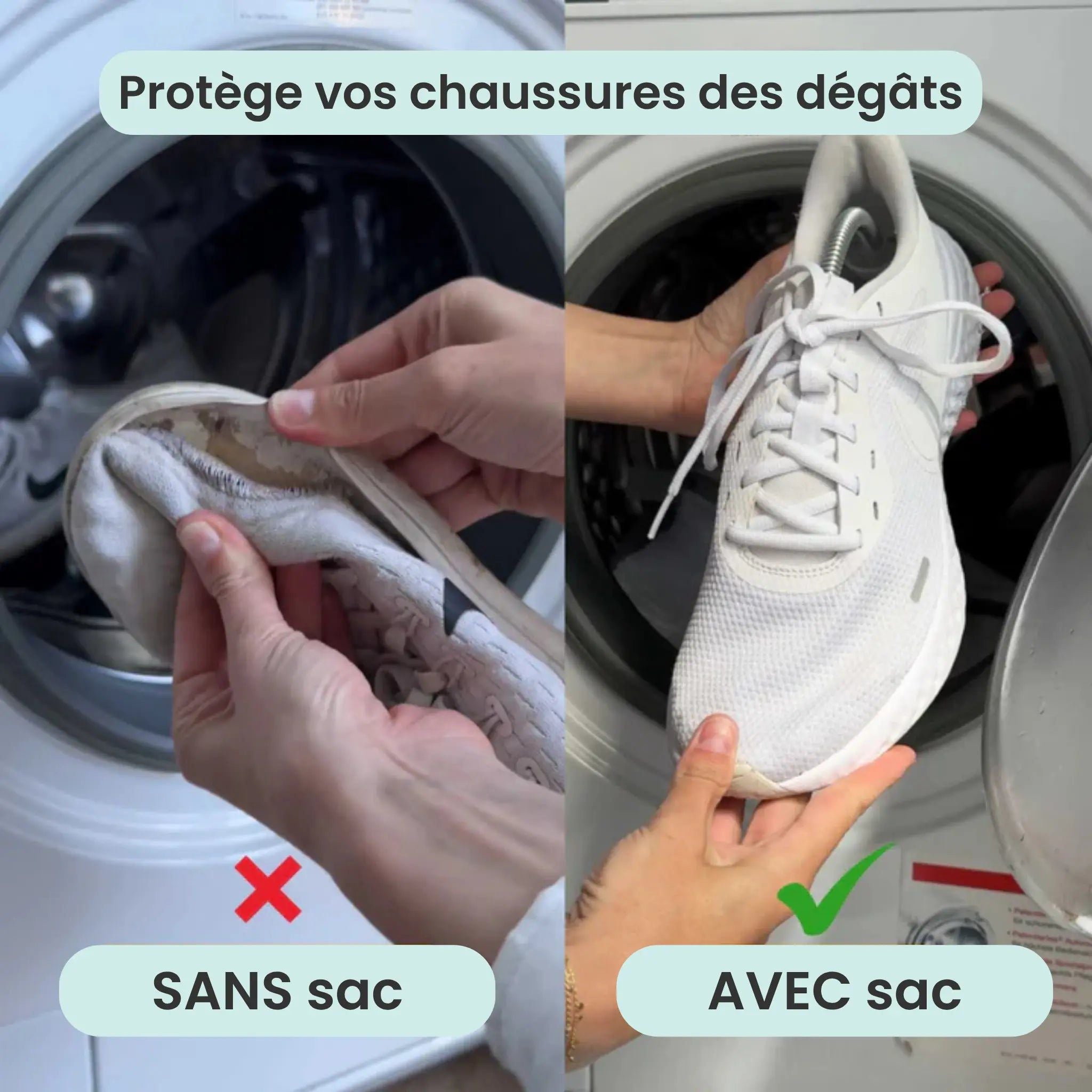 Kalibloo - Protective Shoe Wash Bag